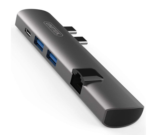 Unitek USB-C - USB, HDMI, RJ-45, Thunderbolt3 - 509646 - zdjęcie 2